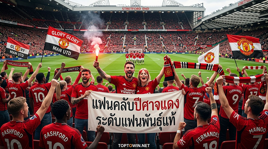 แฟนคลับปีศาจแดงระดับแฟนพันธุ์แท้